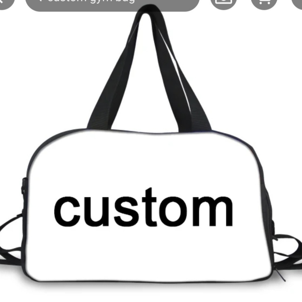 Sublimation weekend duffle bag